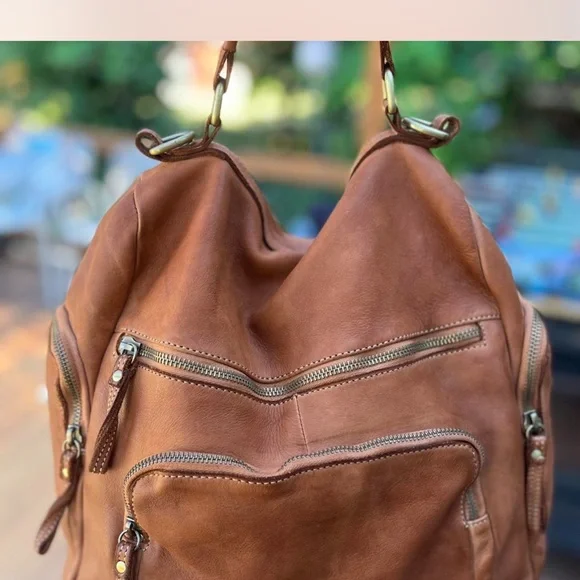 Lusher Tan Hobo Bag - Picture 5 of 7